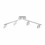LED-Deckenleuchte Eisen Silber 0
