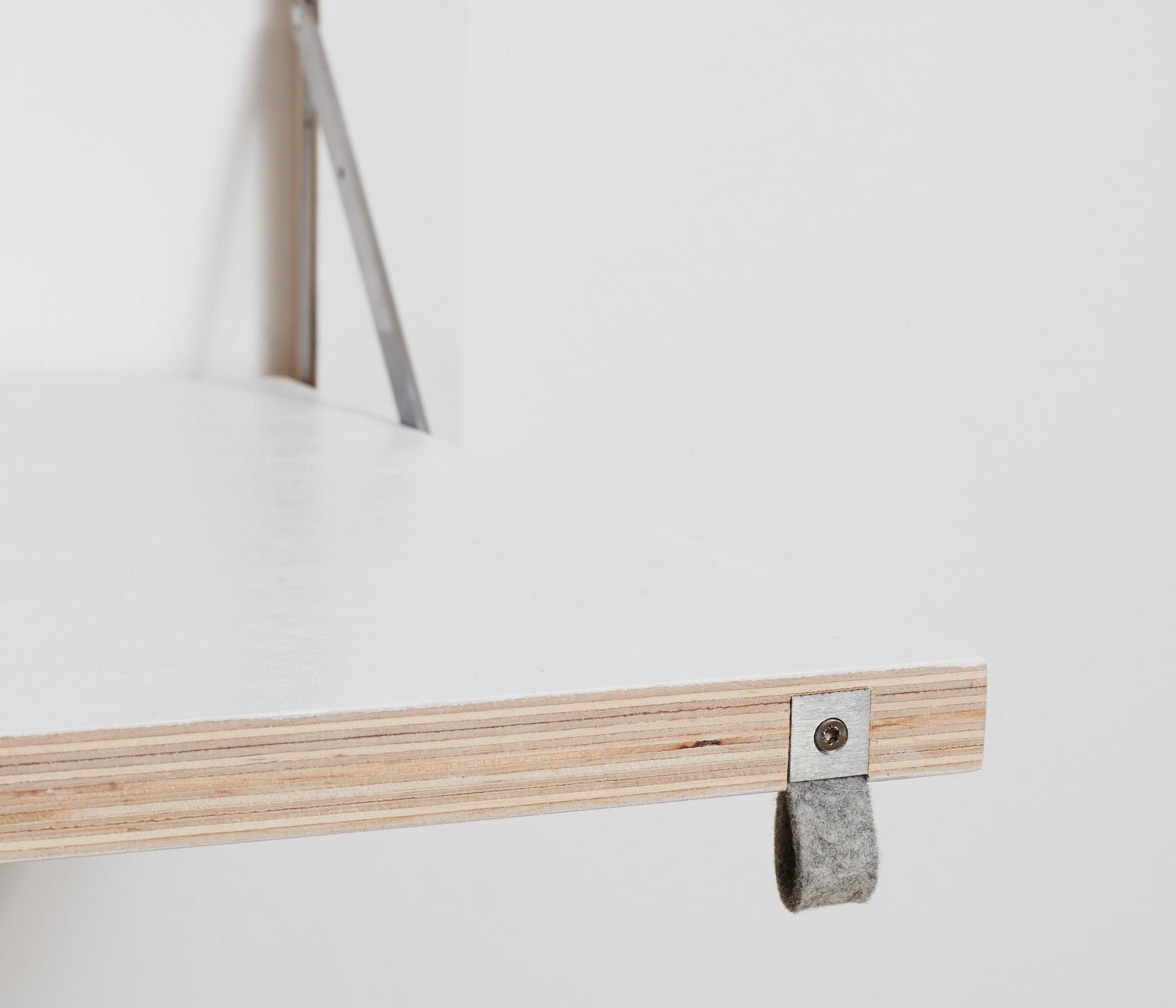 Fläpps Secretary Wood White 80 x 50 cm 6