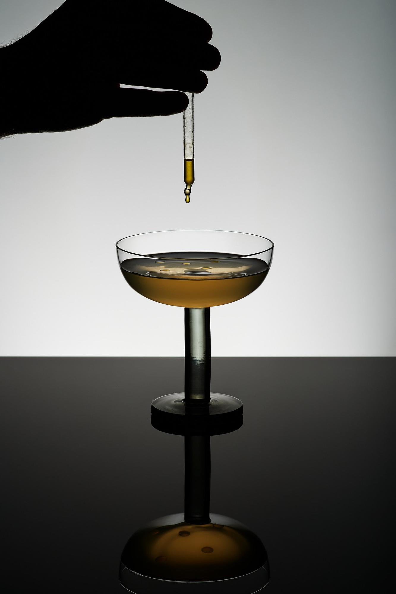 Puck Coupe Glass 2-piece Set Transparent 7