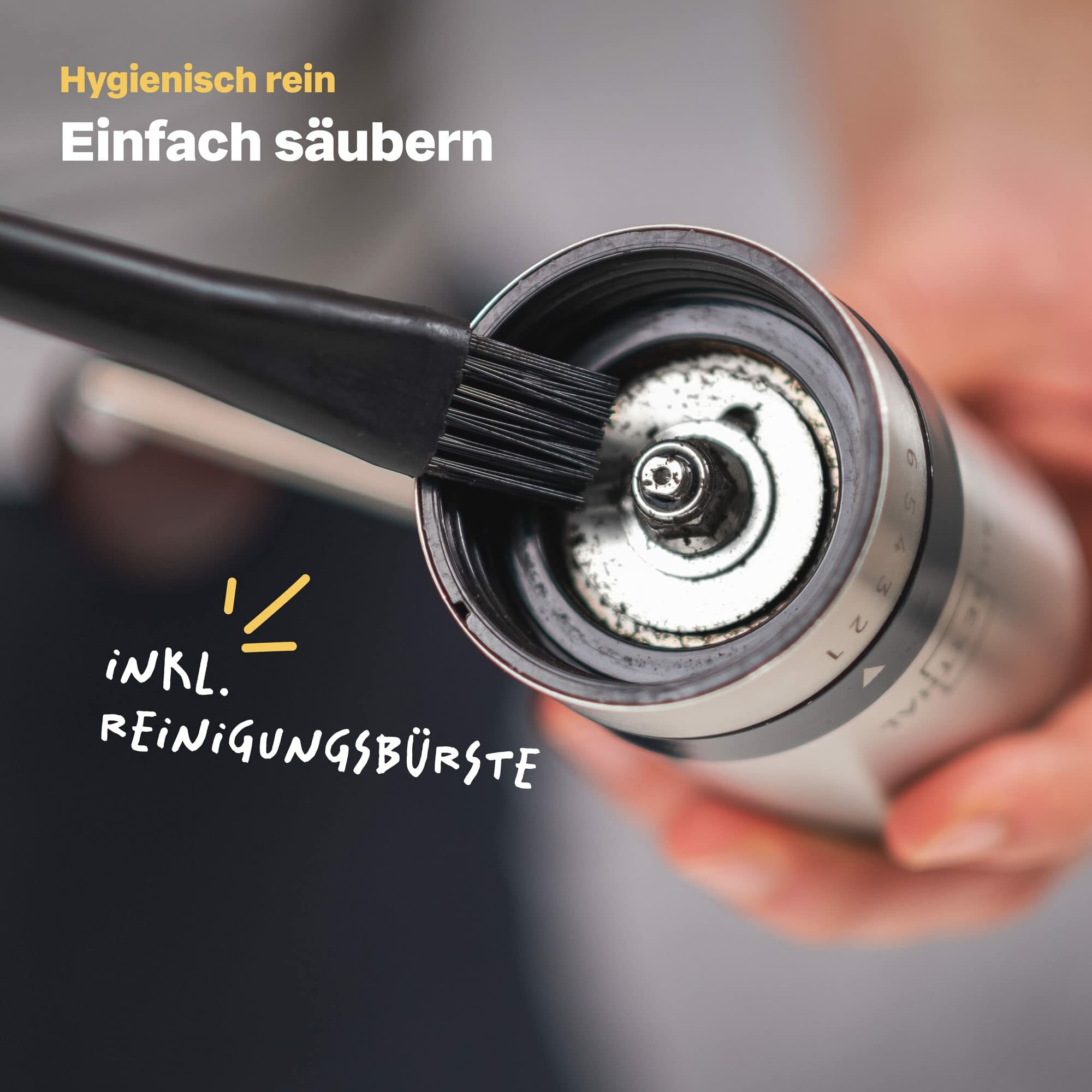 Kaffeemühle Manuell Kegelmahlwerk 3