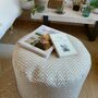 Zig Zag Leneo Pouf Polyester Senfton  4