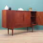 Vintage Highboard Holz Braun 1960er Jahre 7