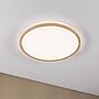 Atria Shine LED-Deckenleuchte Kunststoff Braun 42cm 2