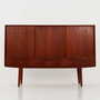 Highboard Teak Brown 1960s 1