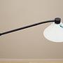 Stehlampe Metall Glas 1970er Jahre 3