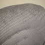 Armchair Velvet Wood Grey 9