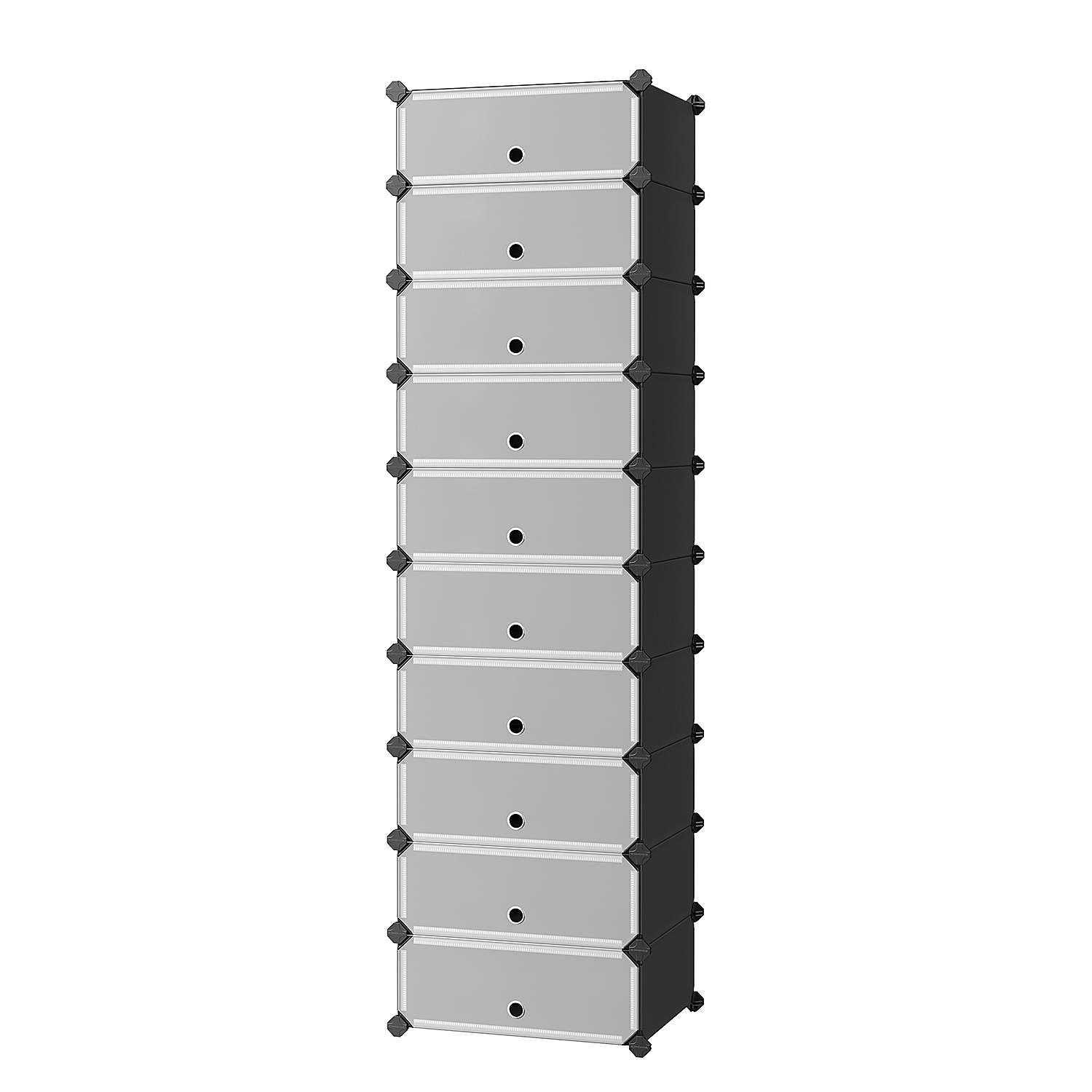 Schuhschrank Beam Schwarz 0