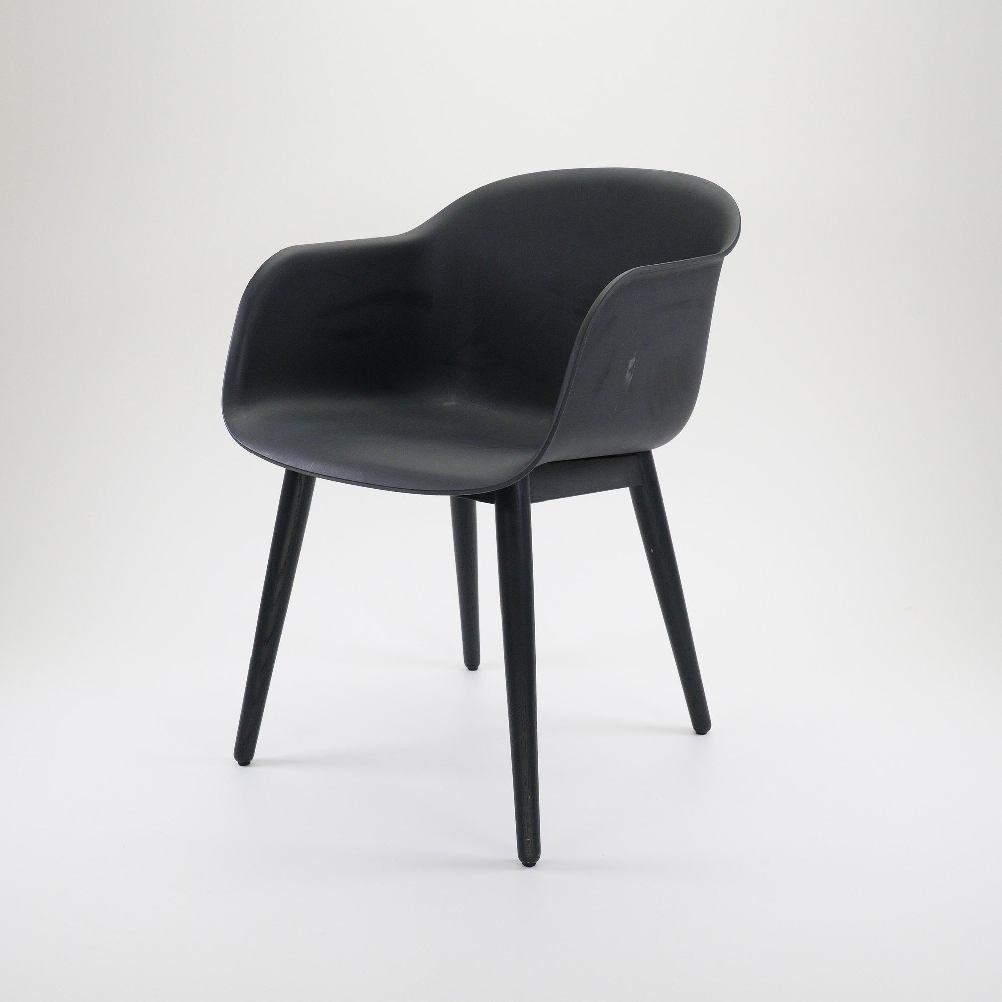 Fiberglass Chair Kunststoff Schwarz 0