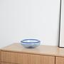 Blaue Glasschale 1960er Jahre 6