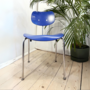 Wilde&Spieth Eiermann SE 68 Stuhl Holz Blau 0