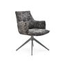 Dining chair fabric gray 1