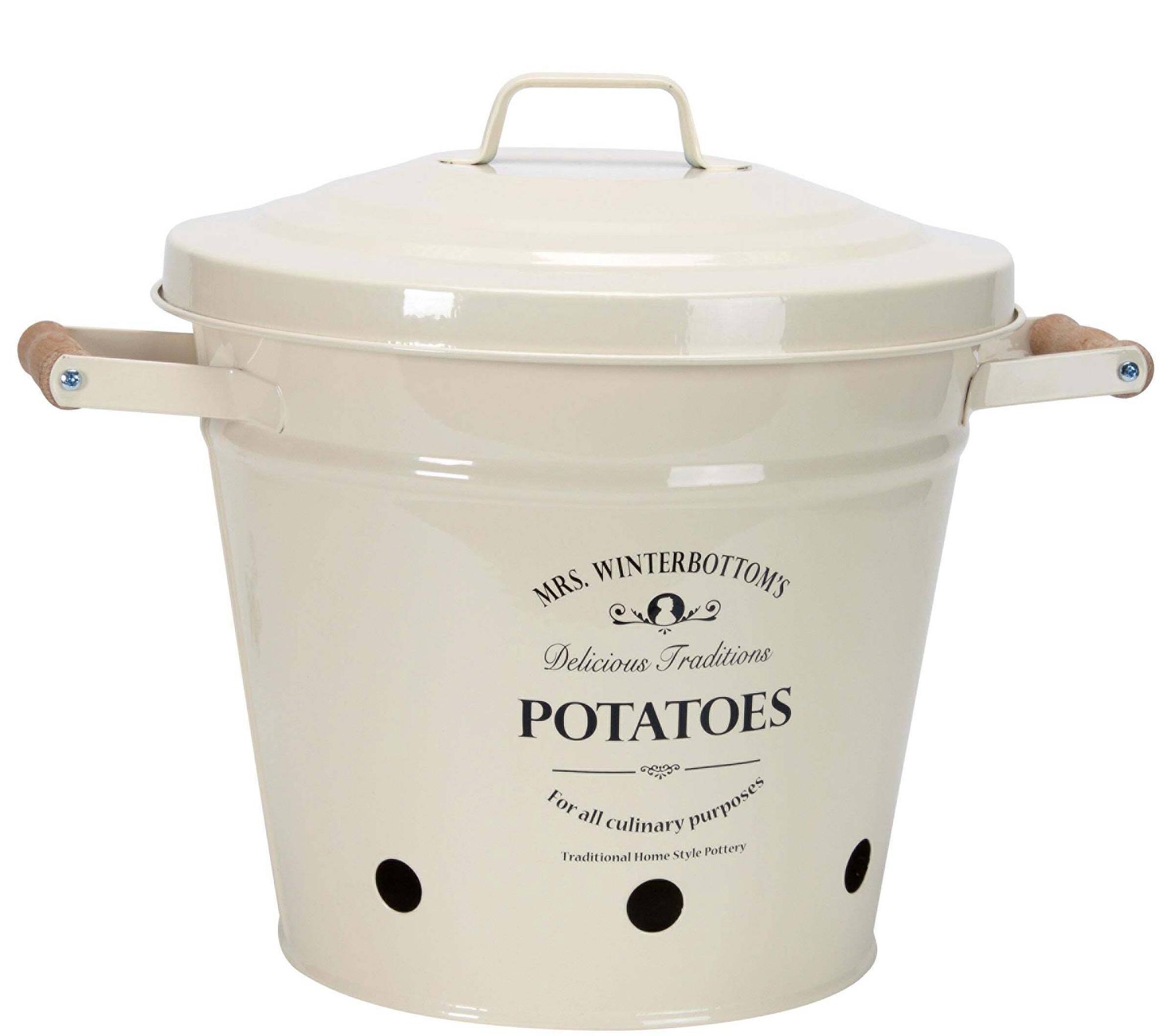 Mrs. Winterbottom's potato bucket zinc cream 0