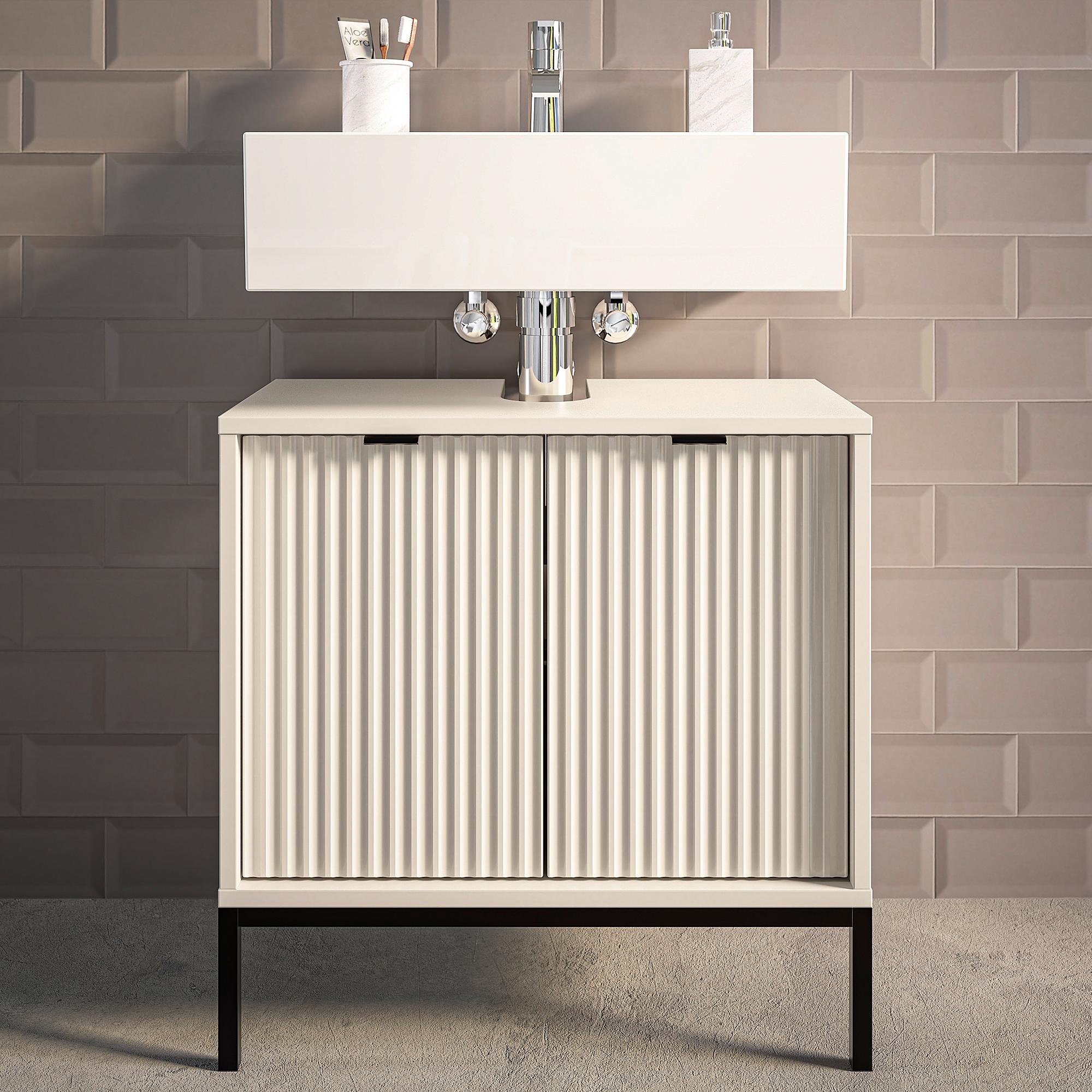 Juvara Waschbeckenunterschrank Kaschmir 3