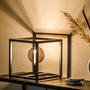 Table lamp steel black 1