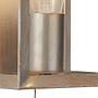Wall Lamp Heaton 1-Light Steel Silver Gold 1
