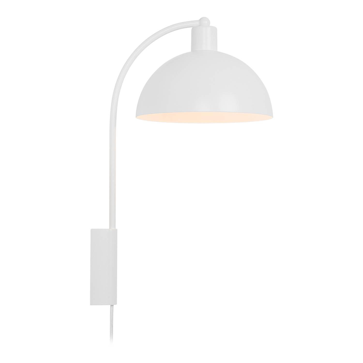 Ellen Wandleuchte Aluminium Weiß 1-flammig 0