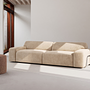 Gloria Sofa 3-Sitzer Velour Lux Petro 7