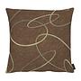 Dekokissen Tasos Mischgewebe Braun 1