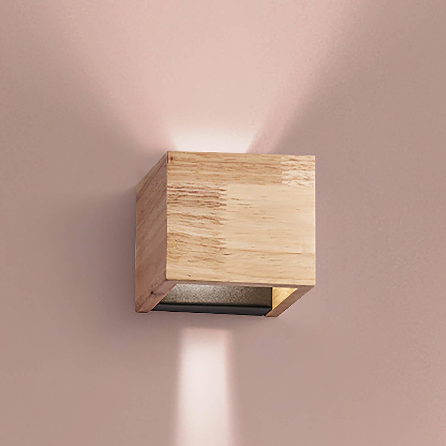 LED-Wandleuchte Paloma Eiche Massiv 0