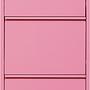 Shoe Cabinet Caruso Metal Pink 104 cm 4