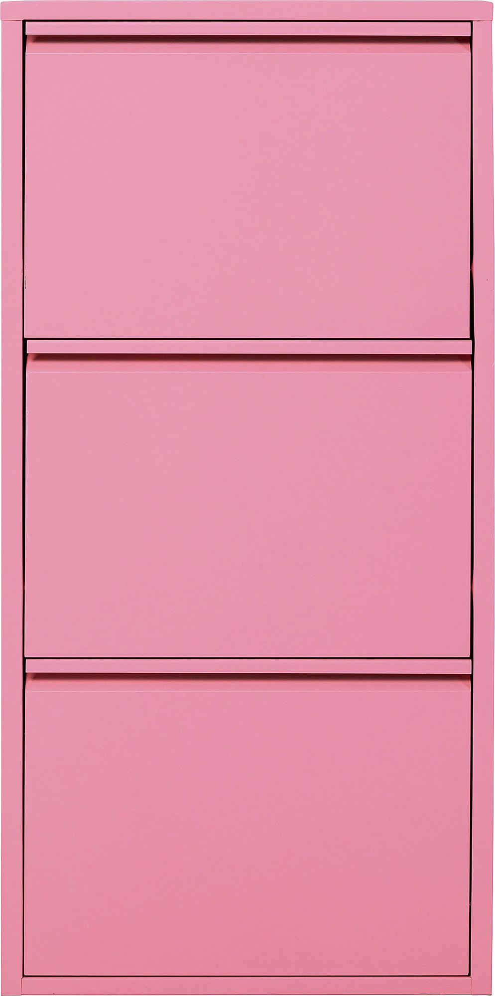 Shoe Cabinet Caruso Metal Pink 104 cm 4