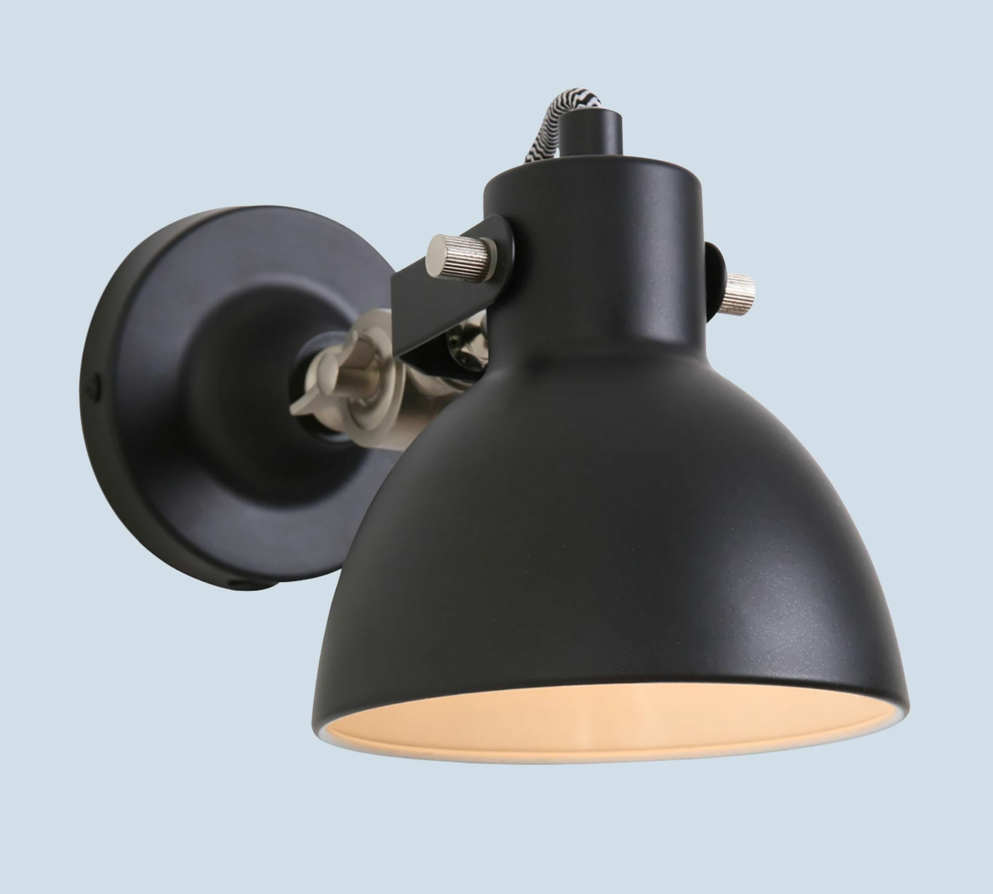 Wall light Mexlite V Steel 1-light Black 0