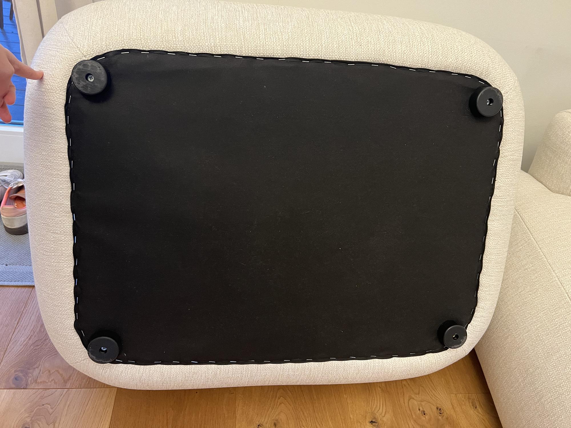 Sofia Sofa 2-Sitzer inkl. Hocker Beige 3