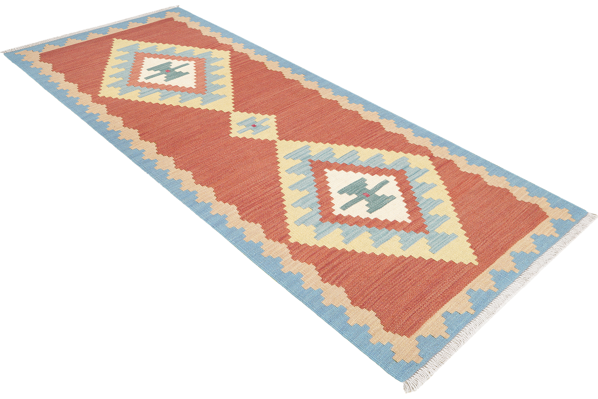 Kelim Gashgai Wool Multicolored 4