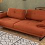 Sofa 3-Sitzer Orange 1