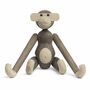 Affe Holz Eiche Geraucht 20cm 0