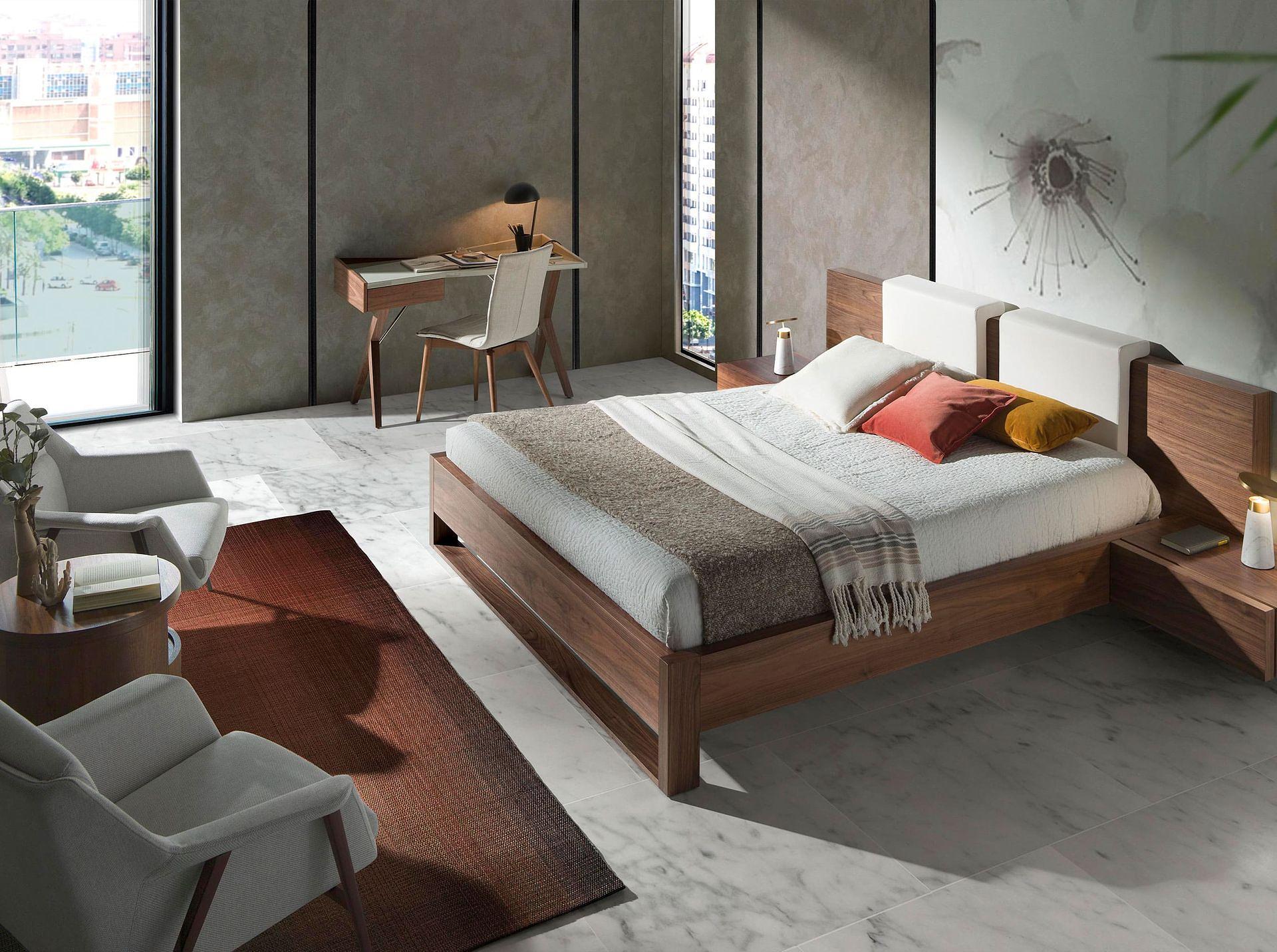 3018 Schreibtisch Holzfurnier Spanien 5