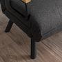 Sando Sleeper Armchair Dark Grey 3