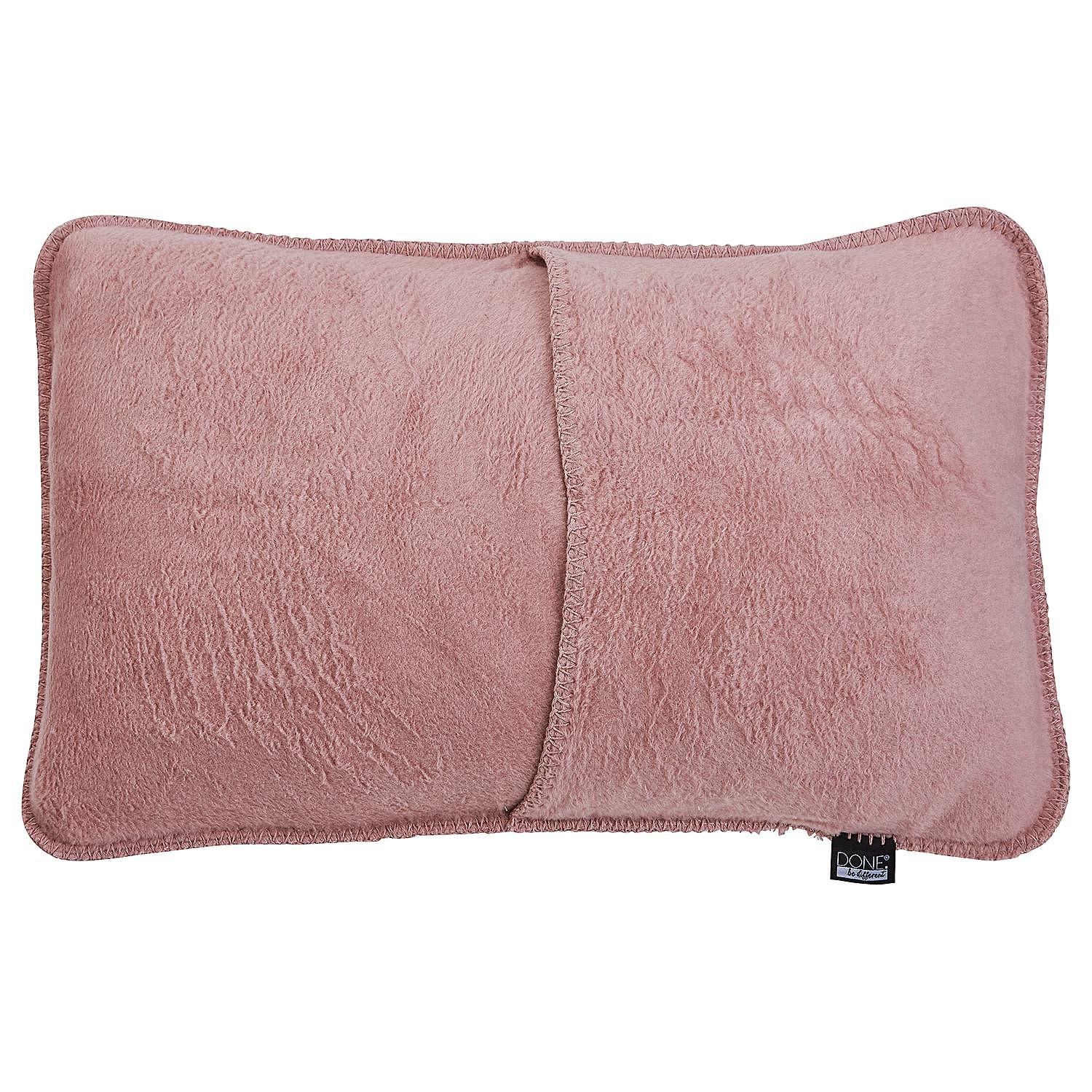 Twiin Pillowcase Cotton Polyacrylic Old Rose 60 x 40 cm 1