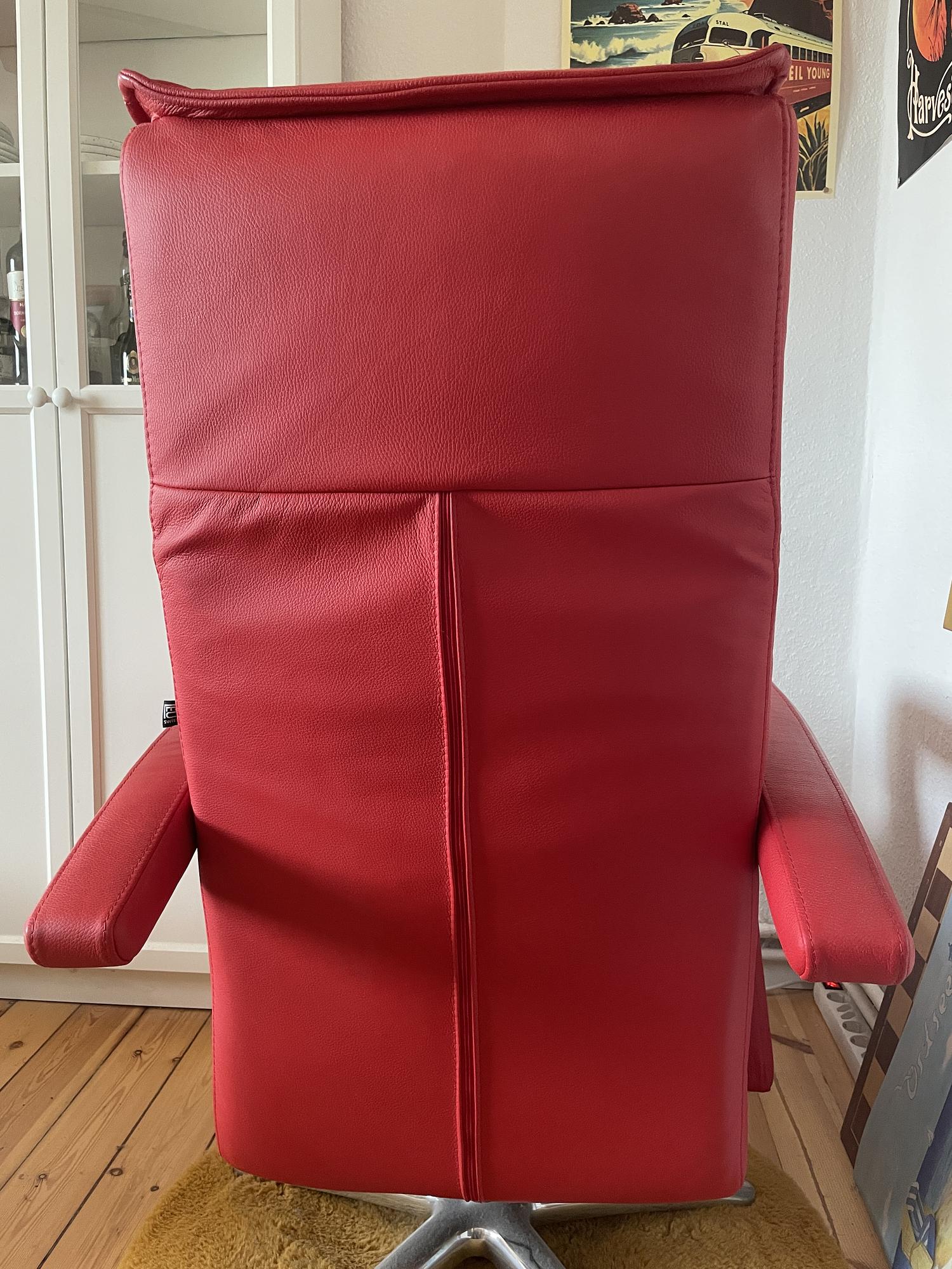 Herkules TV Sessel Rot 4