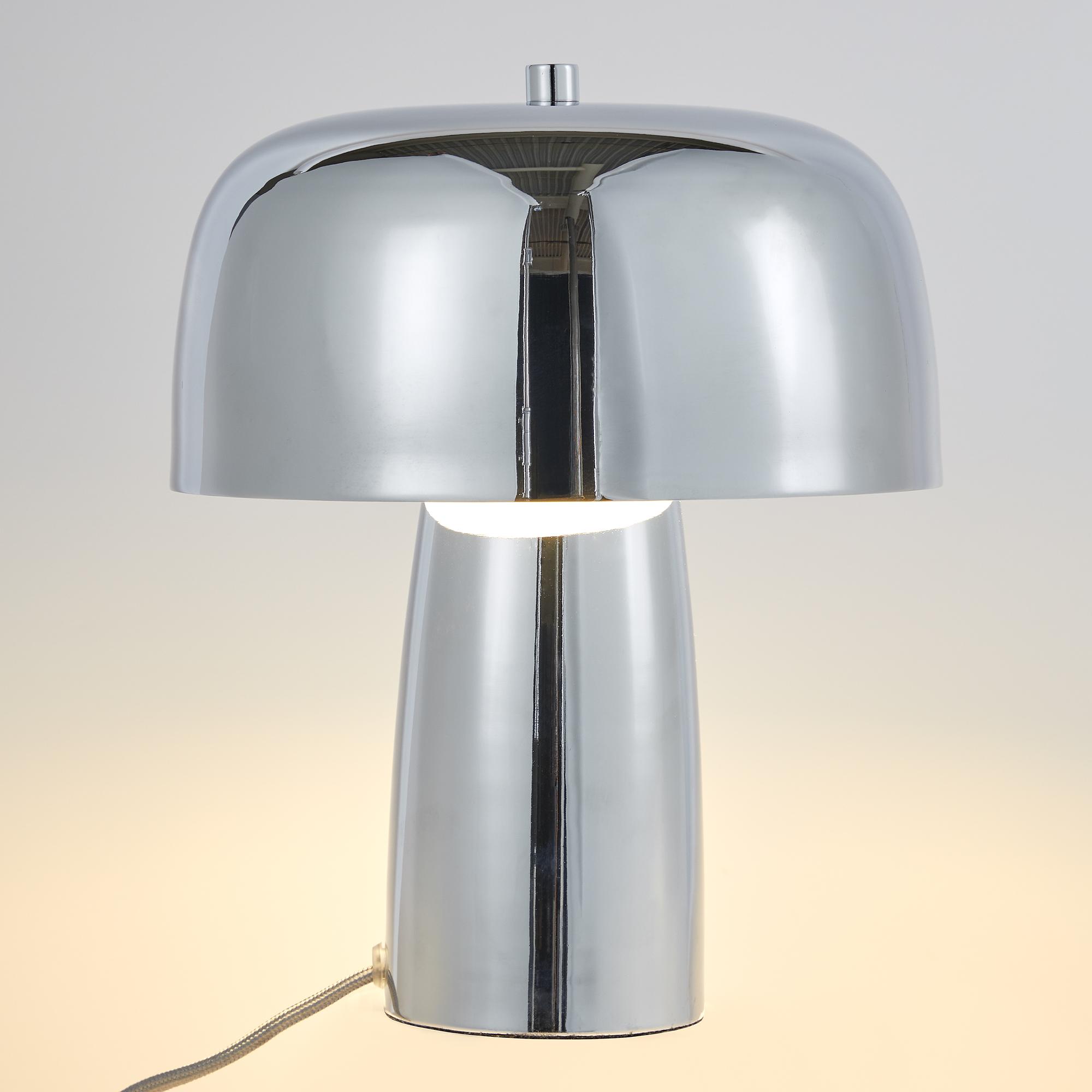 Table lamp LOOMY steel silver 0