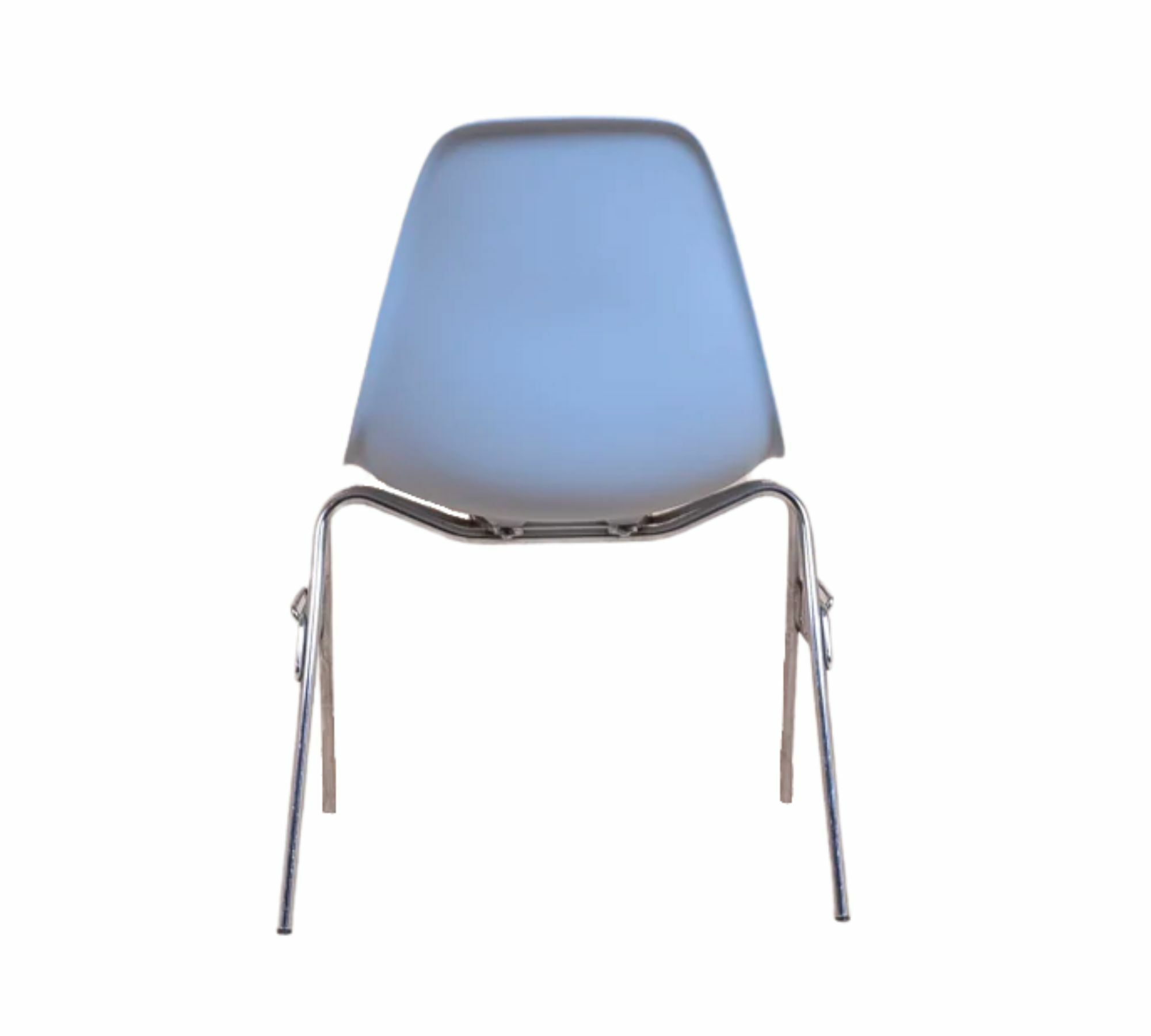 Eames DSS Plastic Side Chair Eisgrau  3