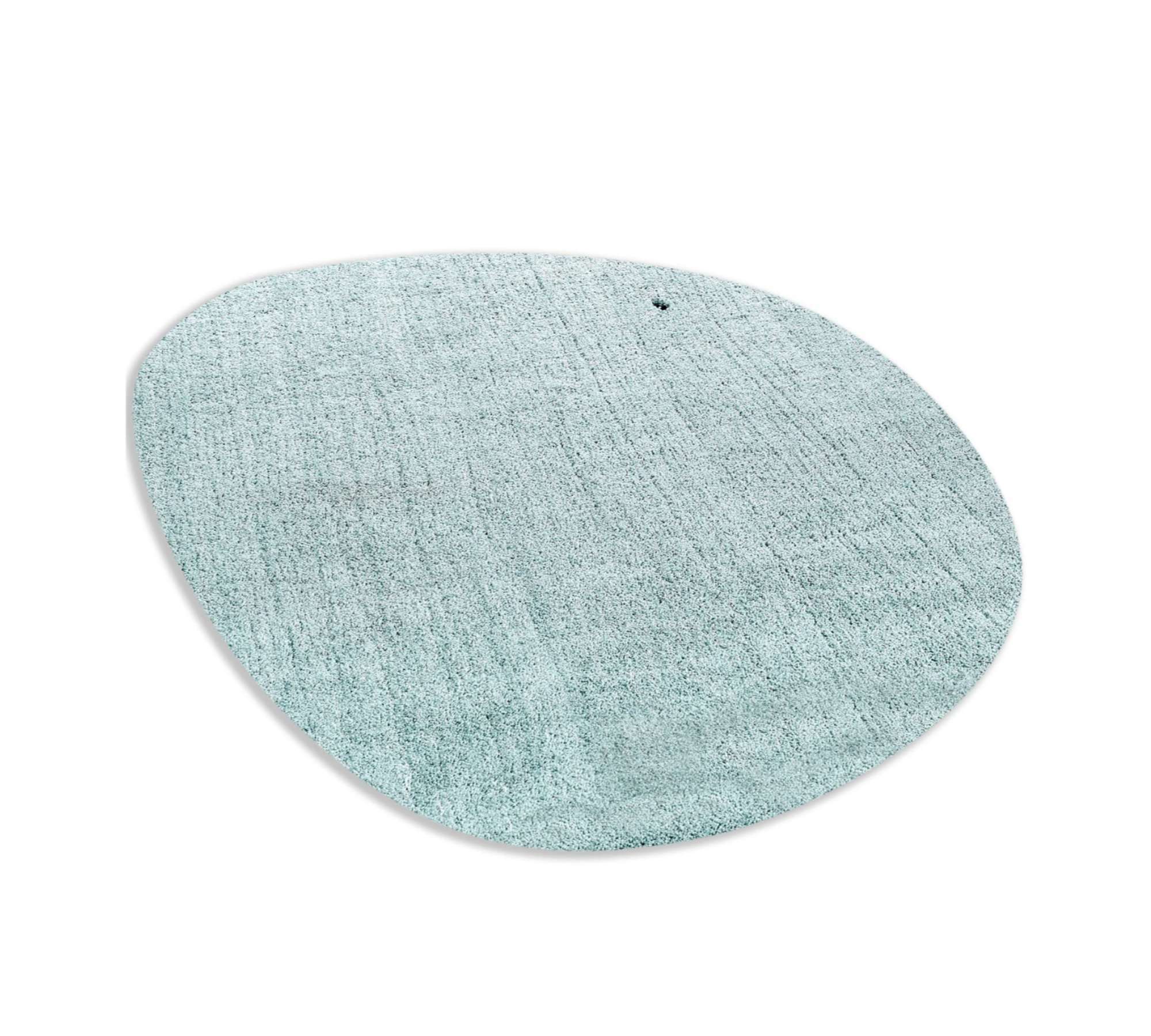 Shaggy carpet synthetic fiber mint 1