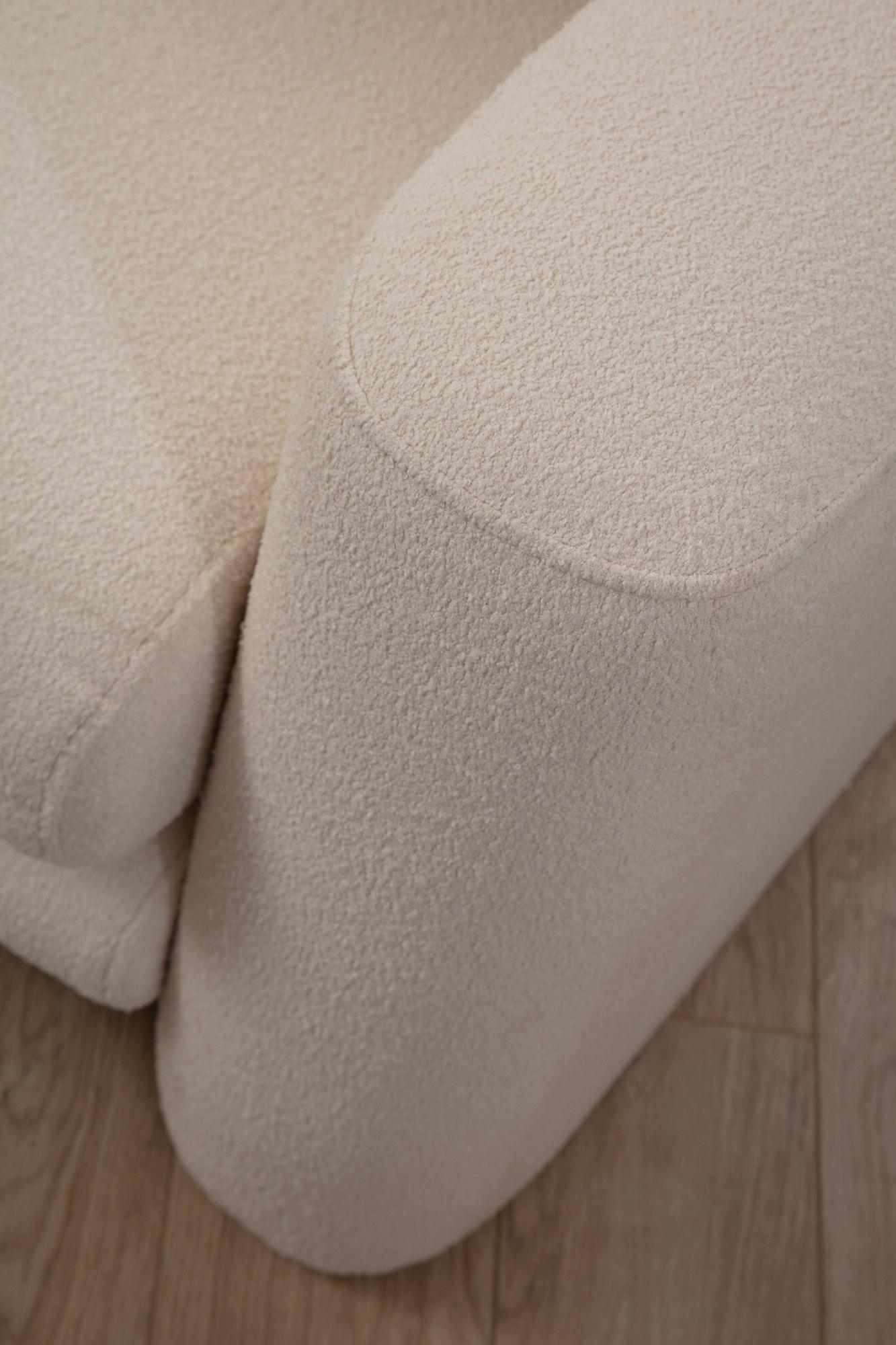 Lily Corner Sofa Left Cream 3