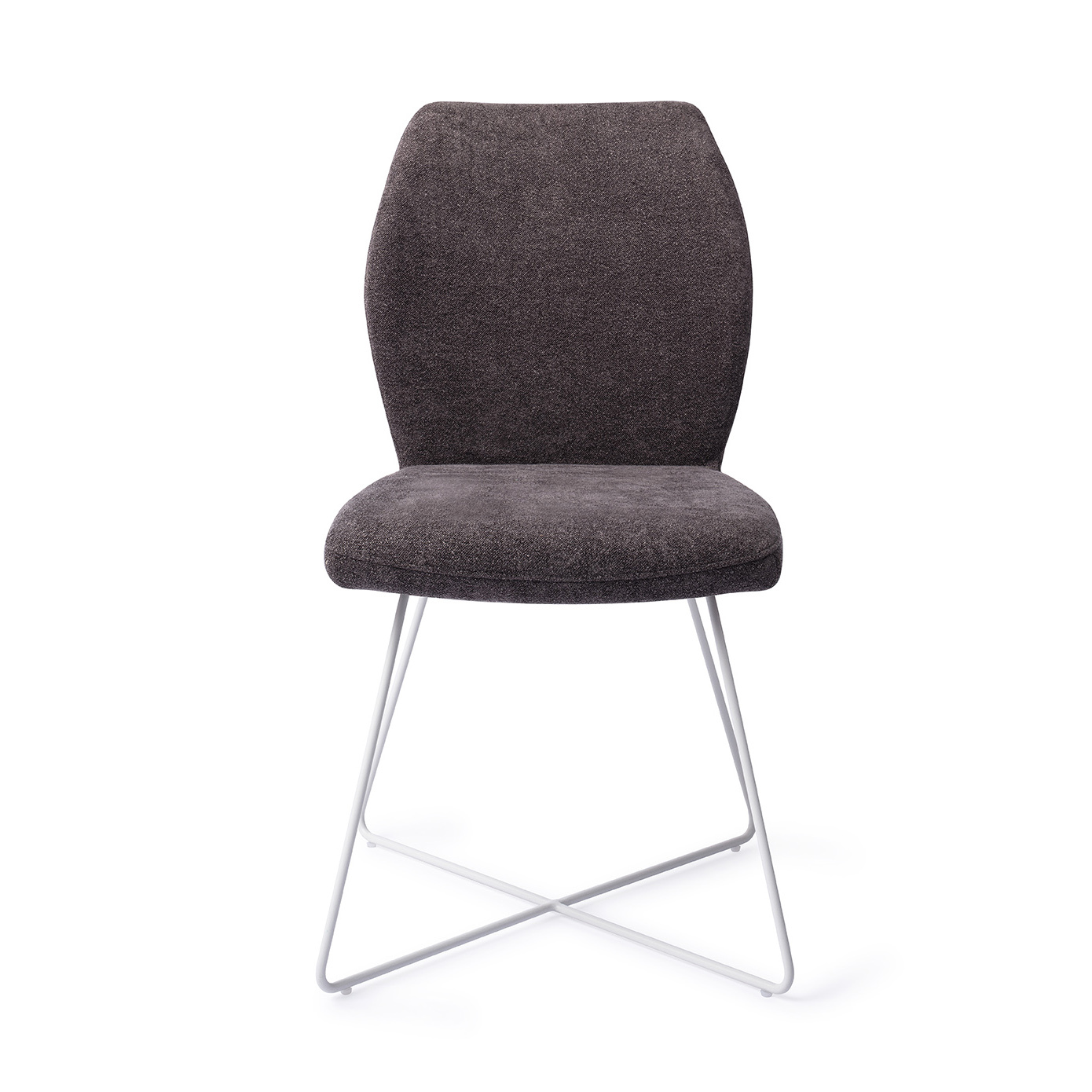 Ikata Dining chair Cross Almost Black 2