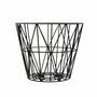 Wire Basket Korb Schwarz 0