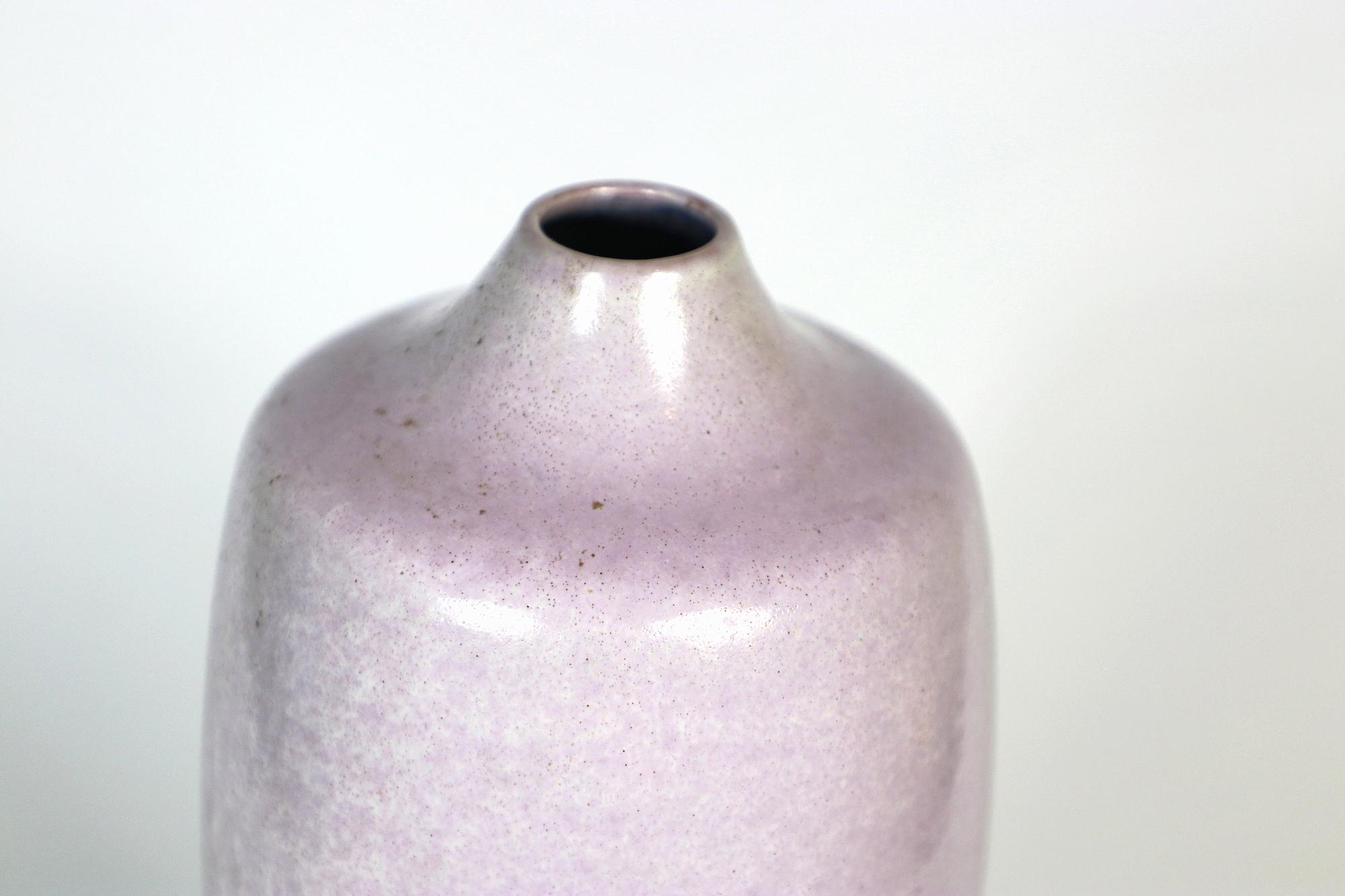 Vintage Handgemachte Blumenvase Keramik 1990er Jahre 1