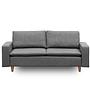 Long Sofa 2-seater Dark Grey 1