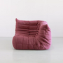 Togo Ecksofa Textil Fuchsia 1