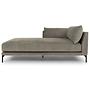 Vincent 1-Sitzer Récamiere Links Planet Grey Green 5