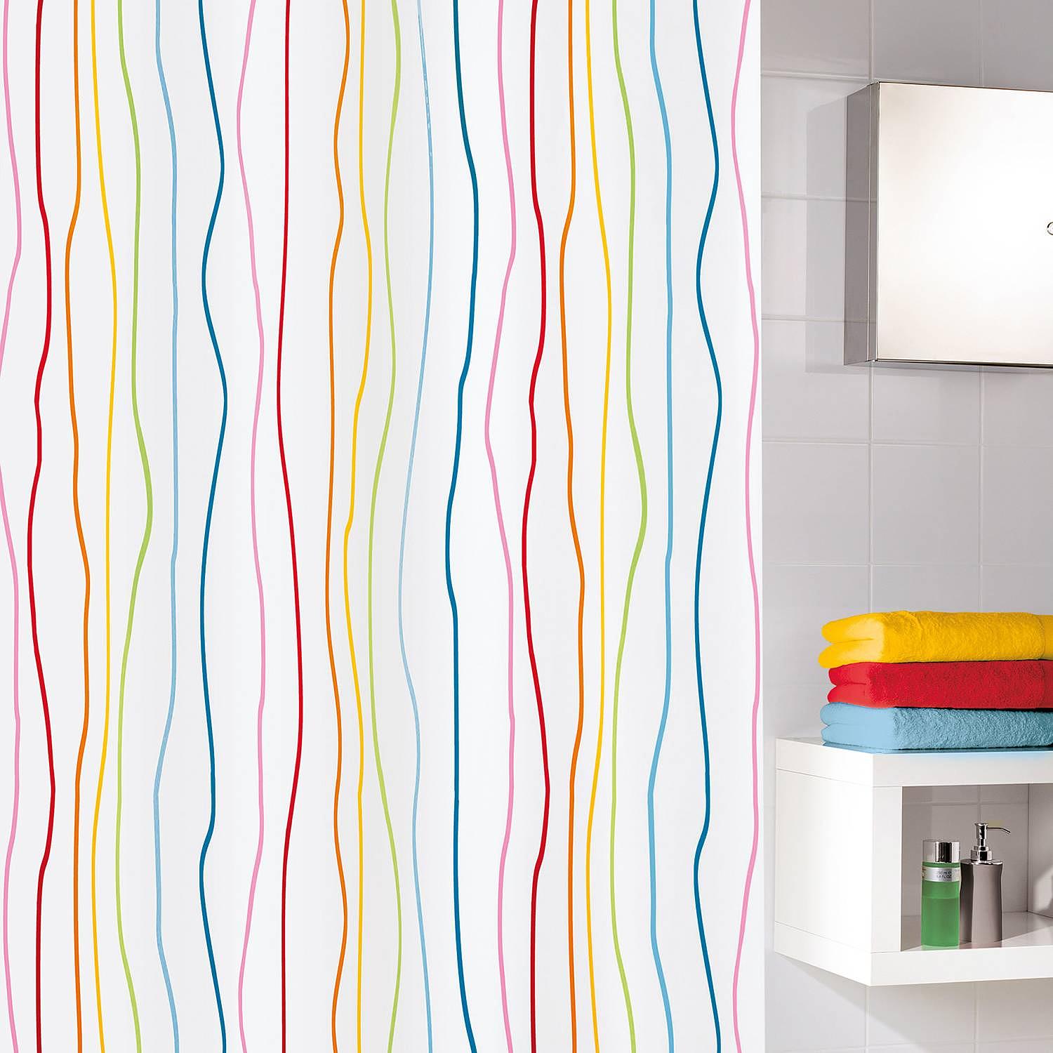 Duschvorhang Jolie Polyester Mehrfarbig 180 x 200 cm 2