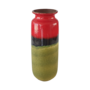Vintage Vase Keramik Mehrfarbig 0