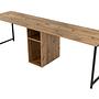 Twin Desk Brown 4