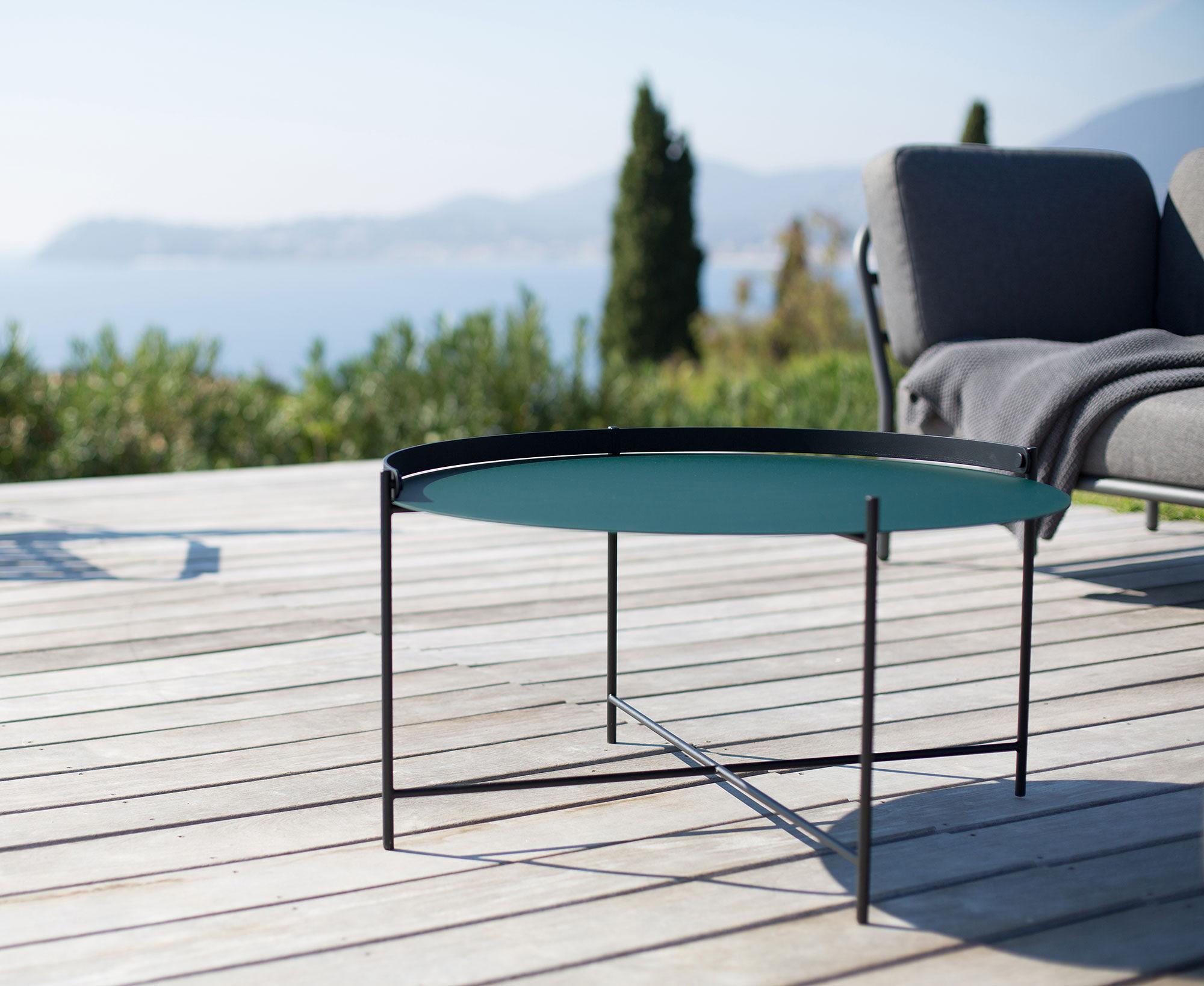 EDGE Serviertisch 76cm Piniengrün 2