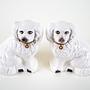 Dog Figures English Style Ceramic 1970s 4