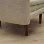 Armchair Textile Wood Cream 1970s 12